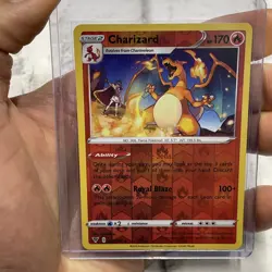 Pokemon TCG: Charizard (Reverse Holo) - 25/185 - SWSH: Vivid Voltage - NM/MT - Image 1