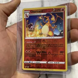 Pokemon TCG: Charizard (Reverse Holo) - 25/185 - SWSH: Vivid Voltage - NM/MT - Image 2