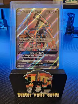 2017 Pokemon Sun & Moon Guardians Rising Tapu Lele GX Full Art #137/145 MINT CON - Image 1
