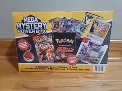 NEW! POKEMON 2025 HOLIDAY MEGA MYSTERY POWER BOX MEIJER - Image 3
