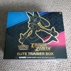 Pokemon TCG Crown Zenith Elite Trainer Box Brand New And Sealed - Image 1