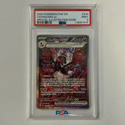 2024 Pokemon Paldean Fates Charizard EX 234/091 Special Illustration Rare PSA 9 - Image 1