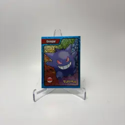2024 Pokemon Last Evolution Sticker #EM9 Gengar Limited Edition Blue Foil - Image 1