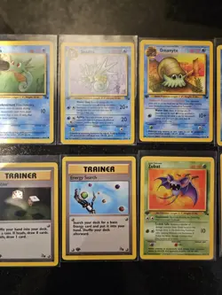Pokemon TCG 1st Edition Fossil Set Lot #2 LP-NM SEE PHOTOS - Image 3