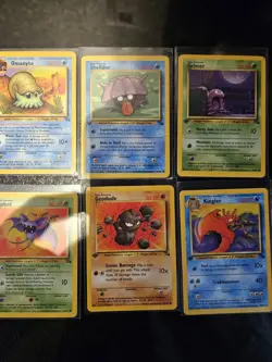 Pokemon TCG 1st Edition Fossil Set Lot #2 LP-NM SEE PHOTOS - Image 4