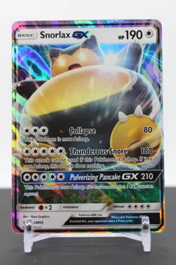 Snorlax GX - SM05 Holo - Pokemon SM Promos - Image 1