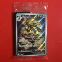 Sealed Pokemon Alakazam MEP 009 Promo Mega Evolutions NM - Image 1