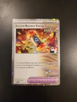 Ancient Booster Energy Capsule Play Pokemon Prize Series 5 Cosmos Promo 159 C - Image 1