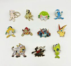 Pokemon Official Collector Enamel Pins 2016 Lot Of 11 Mew Hoopa Darkrai Victini - Image 1