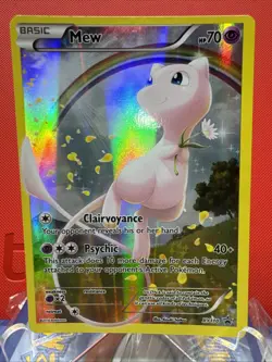 Mew Black Star Promo XY110 Full Art Holo Pokemon TCG - Image 1