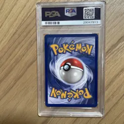 Pokemon TCG 1999 Base Set Pokemon Breeder Trainer #76 PSA 9 Mint Slab Vintage - Image 2
