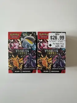 x2 Pokemon TCG Scarlet & Violet Paldean Fates Booster Bundles *SEALED* - Image 1