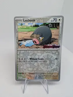 Lechonk 156/198 - Pokemon TCG Scarlet & Violet Stamped Best Buy Promo - NM - Image 1