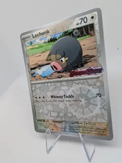 Lechonk 156/198 - Pokemon TCG Scarlet & Violet Stamped Best Buy Promo - NM - Image 2