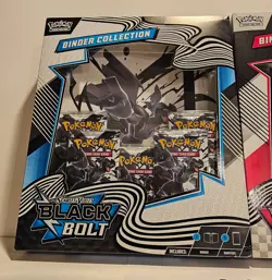 Pokemon Black Bolt & White Flare - Binder Collection Set - BRAND NEW/SEALED! - Image 2