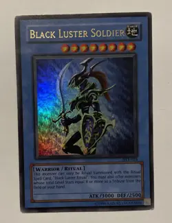 Black Luster Soldier Ultra Rare SYE-024 + Ritual SYE-025 1st Edition YuGiOh - Image 2