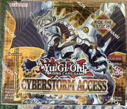 YuGiOh Cyberstorm Access BOOSTER BOX (24pk) SEALED 1st Edition 4012927160589 - Image 1