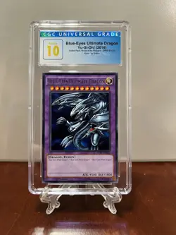 Blue-Eyes Ultimate 2016 Dragon DPRP-EN025 1st Edition CGC 10 Pristine Yu-Gi-Oh! - Image 1