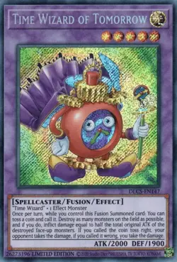 Yu-Gi-Oh! Time Wizard of Tomorrow DLCS-EN147 Secret Rare - Image 1