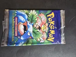 Pokemon Booster Pack Blastoise Art 1999 Base Set Cards Non Holo - Image 1