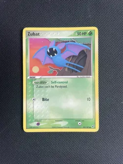 Zubat (EX Deoxys) - Common - 83/107 - Pokemon Card - 2005 LP/NM - Image 1