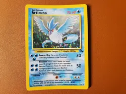 Articuno Fossil Holo Unlimited Rare Card 2/62 Pokemon TCG WOTC - Image 1