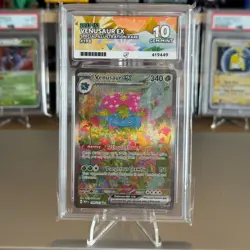 ACE 10 Venusaur EX 198/165 S&V 151 SIR Holo Pokemon Card - Gem Mint - Image 1