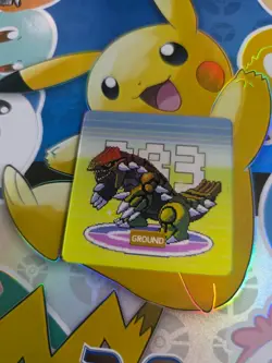 Groudon Pokemon 3D Lenticular card - Image 1