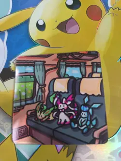 Leafeon Sylveon Glaceon Pokemon 3D Lenticular card - Image 1