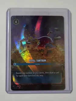 Royal Tantrum enchanted 219/204 Disney Lorcana Shimmering Skies Near Mint Card - Image 1
