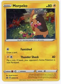 Morpeko SWSH116 SWSH: Sword & Shield Promo Cards Holo - Image 1