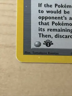 Pokemon Cards: Neo Genesis 1st Edition Rare: Focus Band 86/111 - Image 3