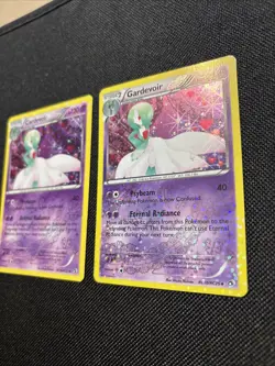 2 Pokemon Gardevoir TCG RC10 Legendary Treasures Radiant Collection Holo Card LP - Image 2