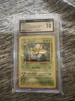 Ivysaur CLV 002/034 Pokemon Card - CGC 10 GRADED GEM MINT - TCG Classic - Image 1