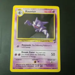 HAUNTER 43/130 - VINTAGE WOTC Pokemon Card - BASE SET 2 - NM/M - Image 1