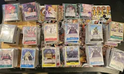 2200+ One Piece Cards Bulk Lot ENGLISH, Rare/Leaders Etc. - Image 1