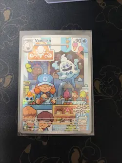 Pokemon TCG Vanillish Paradox Rift 190/182 Holo Illustration Rare Card - Image 1