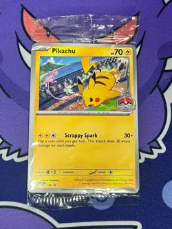 Pikachu 190 Sv: Scarlet & Violet Promo Cards Regular 2024 World Championships - Image 1