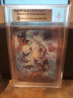 Avatar of Air Foil Sorcery Contested Realm Alpha Edition BGS 9 MINT - Image 2