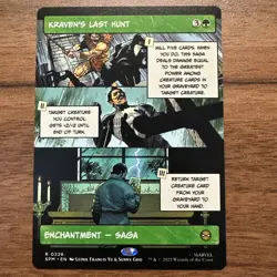MTG Marvel's Spider-Man Kraven's Last Hunt Borderless Expansion/Rare #226 - Image 1