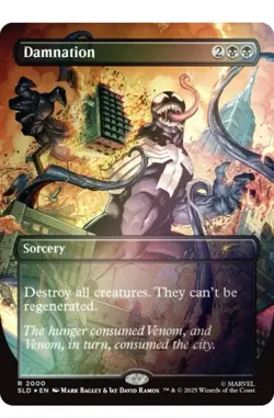 MTG Secret Lair Spider-Man Venom Unleashed (Colors) - Rainbow Foil | Sealed - Image 4