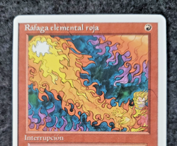 MTG Red Elemental Blast 4th Edition Spanish Common (DS3D1L2) - Image 3