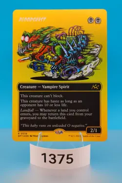 MTG Bloodghast (Borderless) (First-Place Foil) Aetherdrift Foil #536 - Image 1