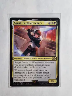 2025 Magic The Gathering - Squall, SeeD R 0243 Mercenary Final Fantasy Regular - Image 1