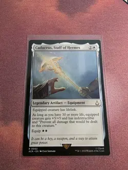 MTG Caduceus, Staff of Hermes | Universes Beyond: Assassin's Creed | NM/Mint - Image 1