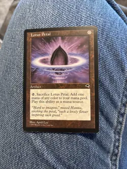 MTG, Lotus Petal, Tempest, Regular Common - Image 1