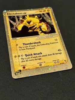Pokemon! Electabuzz Ex 97/109 EX Ruby & Sapphire Holo Ultra Rare NM - Image 2