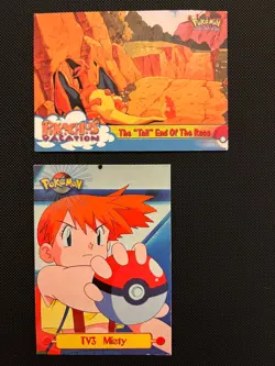 Pokemon Topps TV 1999 Charizard & misty - Image 1