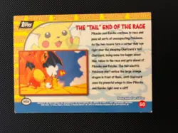 Pokemon Topps TV 1999 Charizard & misty - Image 3