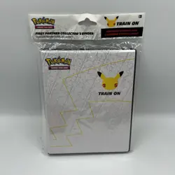 Pokemon 25th Anniversary First Partner Collector's Binder SEALED w/Pikachu 820650809606 - Image 1